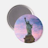 Aimant Statue de la Liberté Pastel Sky (Recto/Verso)