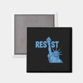 Aimant Statue De La Liberté Résiste Graphique #Résister A (Recto/Verso)