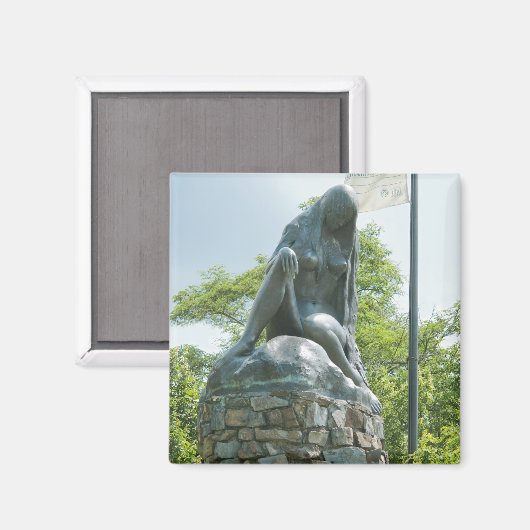 Aimant Statue de Lorelei (Recto/Verso)