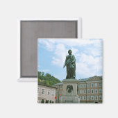 Aimant Statue de Mozart à Salzbourg (Recto/Verso)