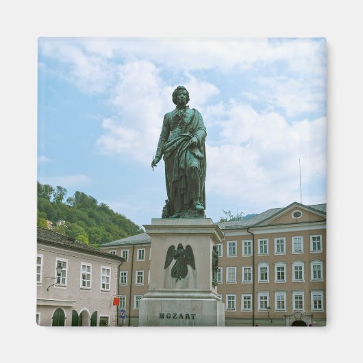 Aimant Statue de Mozart à Salzbourg (Devant)