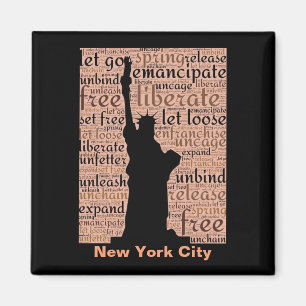 Aimant Statue de New York City de la liberté