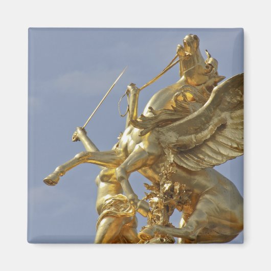 Aimant Statue de Pégase sur le pont Alexandre III (Devant)