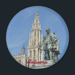 Aimant Statue de Peter Paul Rubens à Anvers, Belgique<br><div class="desc">Statue du peintre Peter Paul Rubens à Anvers</div>