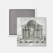 Aimant Statue de Zeus Olympien, fait par Phidias en or a (Recto/Verso)