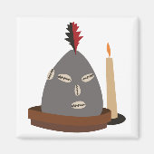 Aimant Statue d'Elegua (Devant)