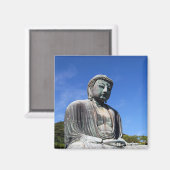 Aimant Statue du Bouddha à Kamakura, Japon (Recto/Verso)