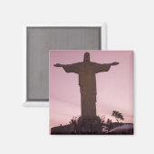 Aimant Statue du Christ à Corcovado, près de la périphéri (Recto/Verso)