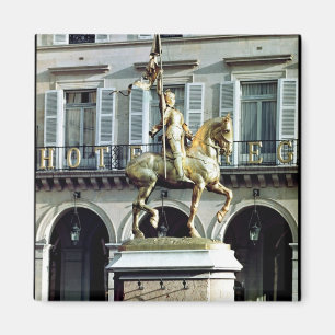 Aimant Statue équestre de Jeanne d'Arc