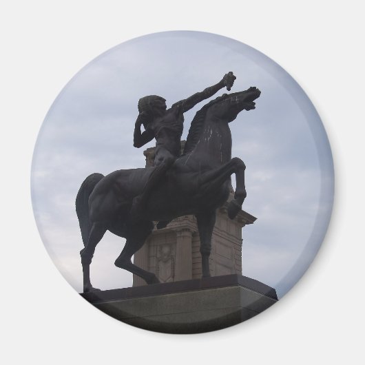 Aimant Statue indienne (Devant)