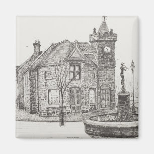 Aimant Statue Kirriemuir Ecosse 2007 de Peter Pan