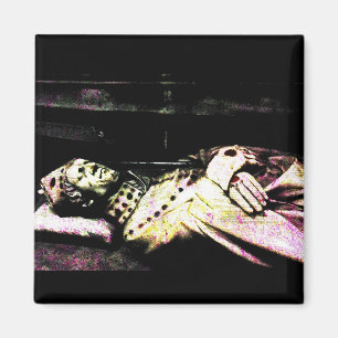 Aimant Statue Notre-Dame Grunge