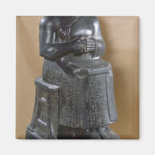 Aimant Statue sans tête de prince Gudea en tant que