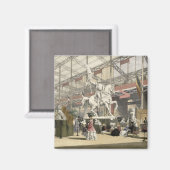 Aimant Statues dans la section Belgique de la Grande Expo (Recto/Verso)