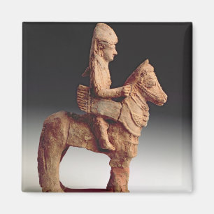 Aimant Statuette d'un cavalier armé, Byblos, 8ème-6ème ce