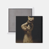 Aimant Statuette of a Lion-Headed Demon, Mésopotamia, c.5 (Recto/Verso)