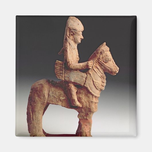 Aimant Statut d'un cavalier armé, Byblos, 8e-6e ce (Devant)