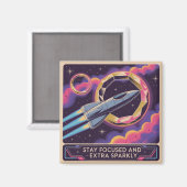 Aimant Stay Focused And Extra Sparkly (Recto/Verso)