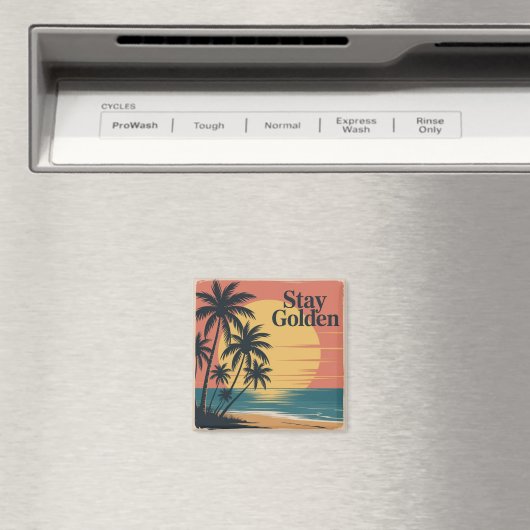 Aimant Stay Golden (In Situ (Lave-vaisselle))