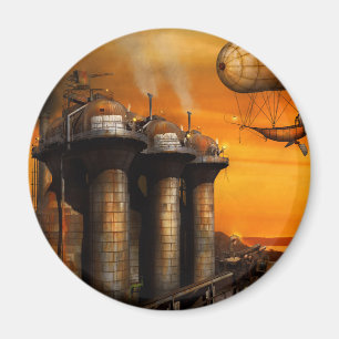 Aimant Steampunk - Dystopia - L'avant-poste