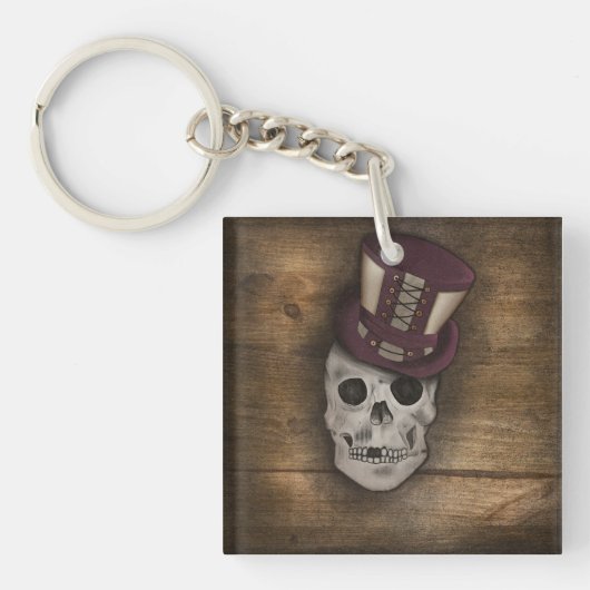 Aimant Steampunk Sleutelhanger (voorkant)