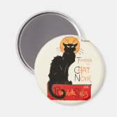 Aimant Steinlen Chat noir classique (Recto/Verso)