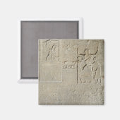 Aimant Stele des colliers, Hormin recevant l'or (Recto/Verso)