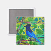 Aimant Stellar Jay (Recto/Verso)