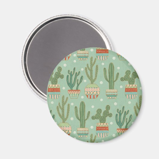 Aimant Step de Southwest | Potted Cactus (Recto/Verso)