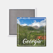 Aimant Stepantsminda Kazbegi Georgia Gergeti Caucuses (Recto/Verso)