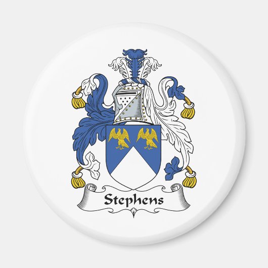 Aimant Stephens Family Crest (Devant)
