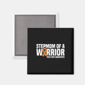 Aimant Stepmere d'un Guerrier Orange Ribbon RSDCRPS (Recto/Verso)