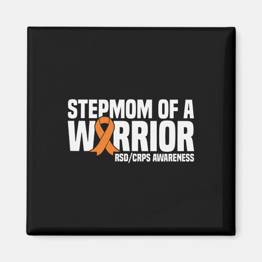 Aimant Stepmere d'un Guerrier Orange Ribbon RSDCRPS (Devant)