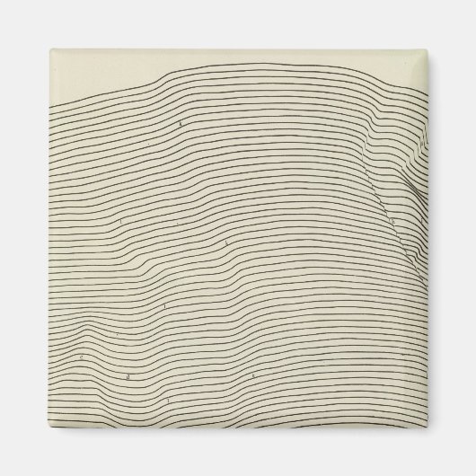 Aimant Stéréogramme des monts Uinta (Devant)