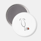 Aimant Stethoscope (Recto/Verso)