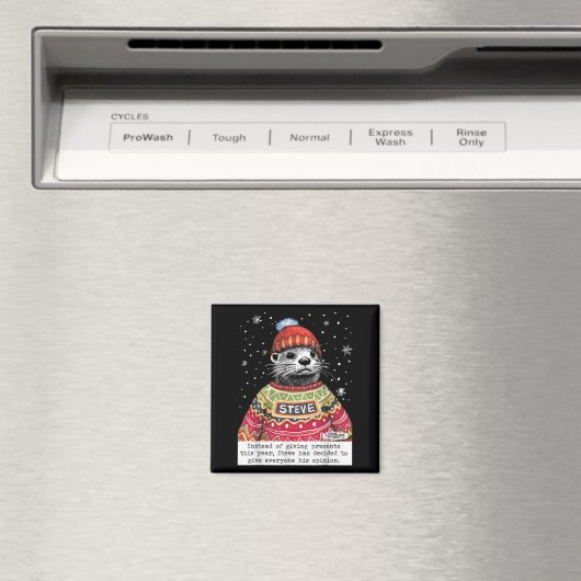 Aimant Steve Otter Instead Of Giving This Year  (In Situ (Lave-vaisselle))