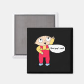 Aimant Stewie Griffin (Recto/Verso)