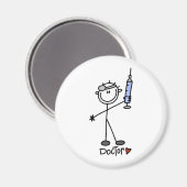 Aimant Stick Figure Doctor (Recto/Verso)