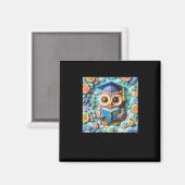 Aimant Sticker 3d Owl #5 (Recto/Verso)