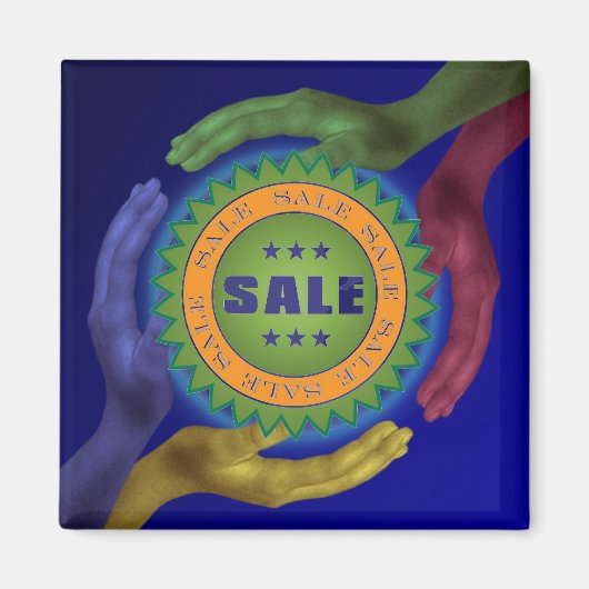 Aimant Sticker à vendre (Devant)