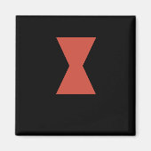 Aimant Sticker Black Widow Spider (Devant)