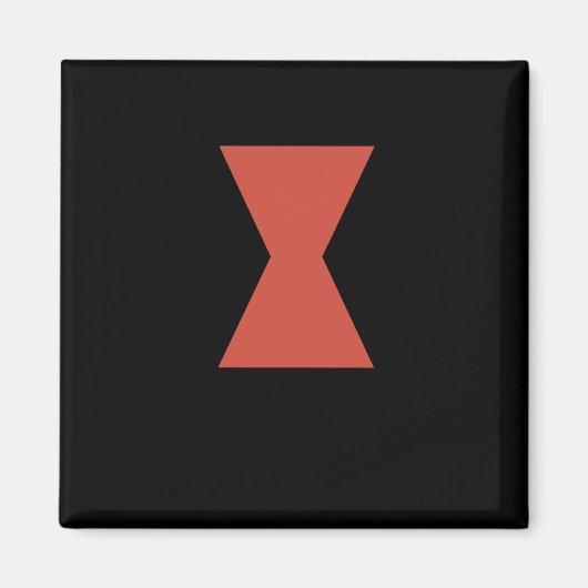 Aimant Sticker Black Widow Spider (Devant)