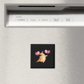 Aimant Sticker de fête de Pangolin (In Situ (Lave-vaisselle))