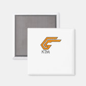Aimant Sticker du logo Ktm1 (Recto/Verso)