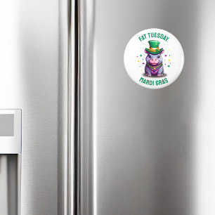 Aimant Sticker en gros Mardi Gras Mardi Hippo