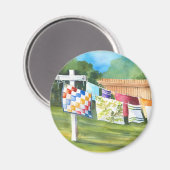 Aimant Sticker en ligne de jardin (Recto/Verso)