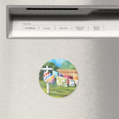 Aimant Sticker en ligne de jardin (In Situ (Lave-vaisselle))