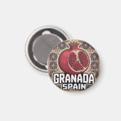 Aimant Sticker Grenade Espagne grenade (Recto/Verso)