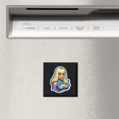 Aimant Sticker Nicki Minaj Superhero (In Situ (Lave-vaisselle))