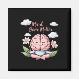 Aimant Sticker pour cerveau de dessin animé